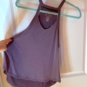 American Eagle soft & sexy mauve flowy tank top. Soft & stretchy size S